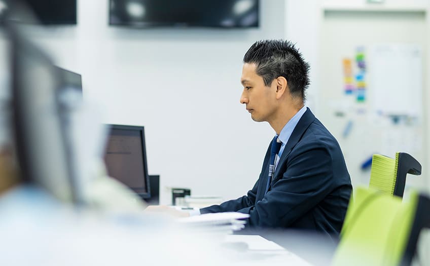 キャリアに関係なく、一人ひとりのプロデューサーが同じ裁量を持って仕事に取り組める。