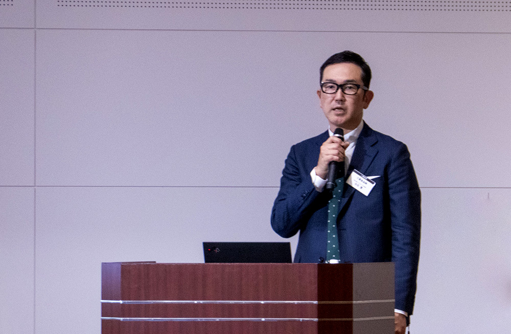 「＜事例講演1＞【持続可能な物流体制の構築】」の様子