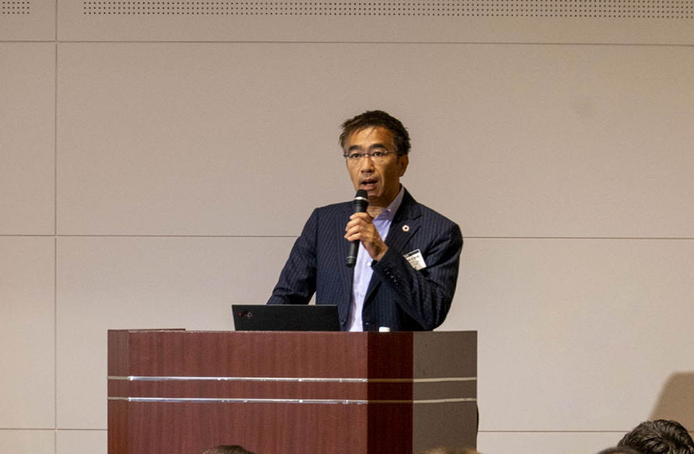 「＜基調講演＞【SDGsに対応したサプライチェーン管理】」の様子
