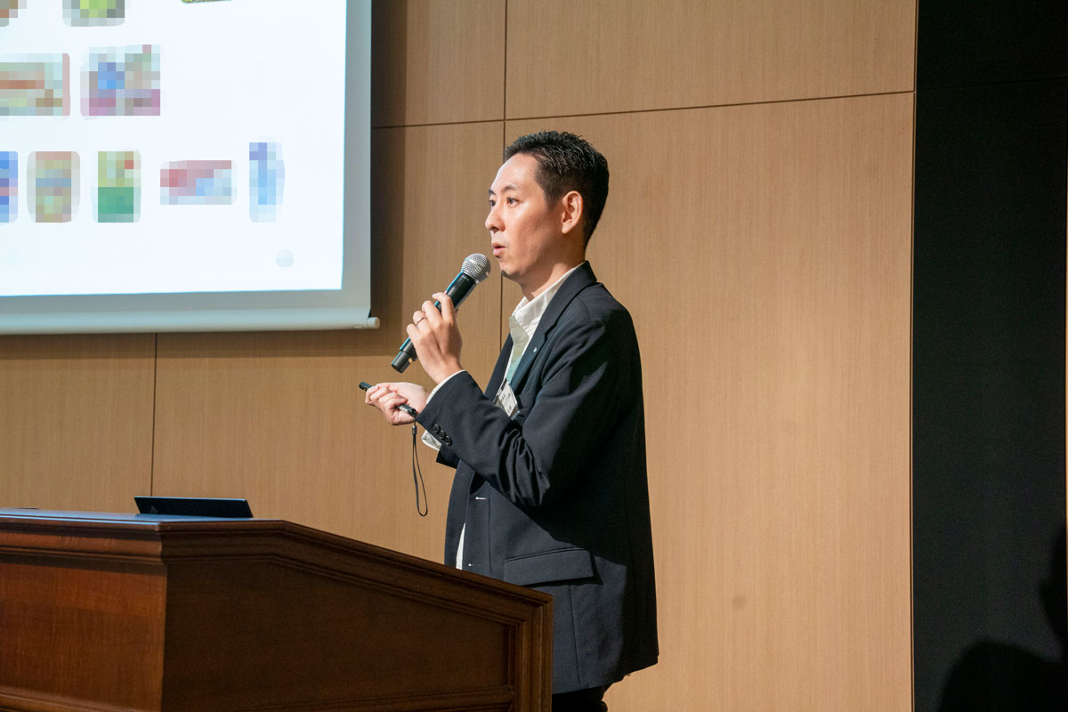 「ゲスト講演Ⅱ>【日清食品グループが推進するサイバーセキュリティ対策】」の様子